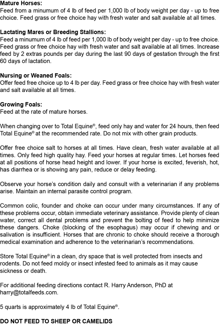 TE Instructions